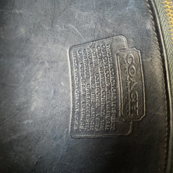 Vintage Coach Suspender Bag NYC - EUC! - Picture 9 of 10